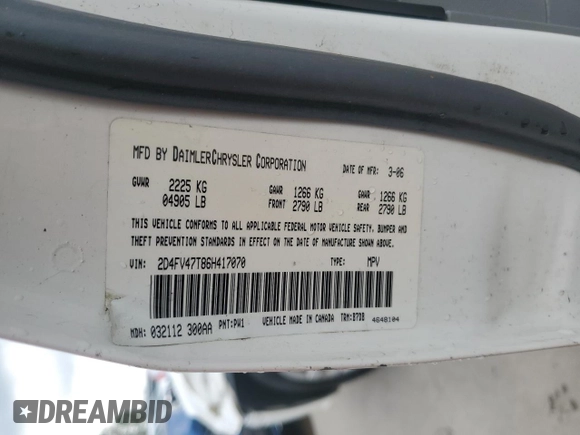2006 Dodge Magnum z VIN 2D4FV47T86H417070, wystawiony jako Copart lot #49451354 z przebiegiem 197 929 mil mil oraz Szkoda całkowita • Salvage title. Historia ofert i sprzedaży dostępna na DreamBid. Obrazek 14.