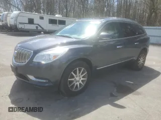 2014 Buick Enclave Leather with VIN 5GAKRBKDXEJ101270, listed as a Copart auction lot 52105975 with 107,584 mi miles and Salvage Title. Bid and sale history available at DreamBid. Image 1.