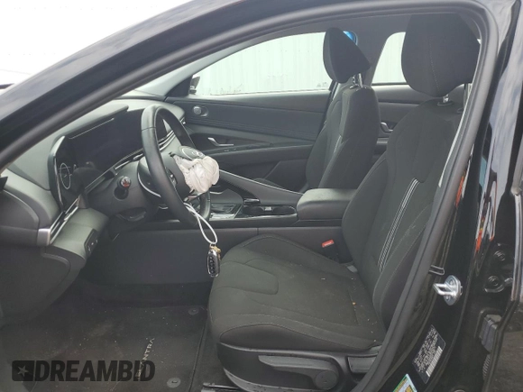 2023 Hyundai Elantra SEL with VIN KMHLS4AG6PU528375, listed as a Copart auction lot 58851354 with Not Provided miles and Salvage Title. Bid and sale history available at DreamBid. Image 7.