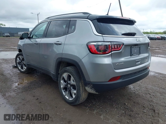 2020 Jeep Compass Limited with VIN 3C4NJDCB7LT233985, listed as a IAAI auction lot 42155583 with 28,929 mi miles and . Bid and sale history available at DreamBid. Image 3.
