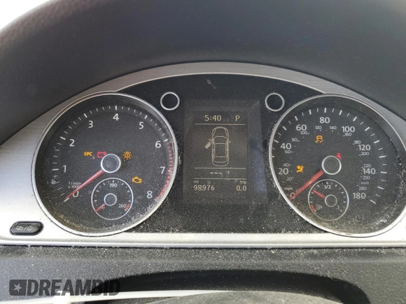 2014 Volkswagen CC Sport z VIN WVWBP7AN2EE505913, wystawiony jako Copart lot #42380915 z przebiegiem 98 976 mil mil oraz Szkoda całkowita • Salvage title. Historia ofert i sprzedaży dostępna na DreamBid. Obrazek 9.