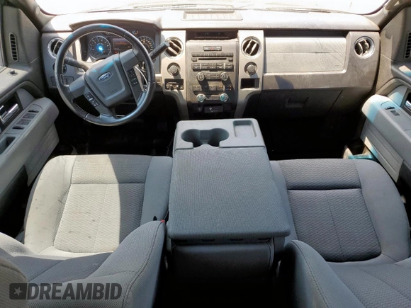 2012 Ford F-150 XL with VIN 1FTFW1EF2CFC06627, listed as a Copart auction lot 58187725 with 185,553 mi miles and Salvage title. Bid and sale history available at DreamBid. Image 8.