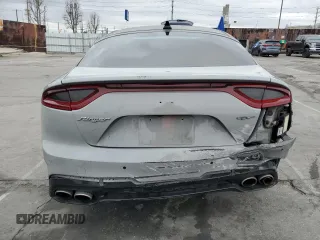 2018 Kia Stinger GT with VIN KNAE35LC4J6032204, listed as a Copart auction lot 48251235 with 58,687 mi miles and Salvage Title. Bid and sale history available at carsss.com. Image 6.