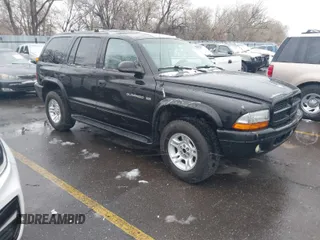 2001 Dodge Durango with VIN 1B4HS28Z81F633580, listed as a IAAI auction lot 41927699 with 189,211 mi miles. Bid and sale history available at carsss.com. Image 1.
