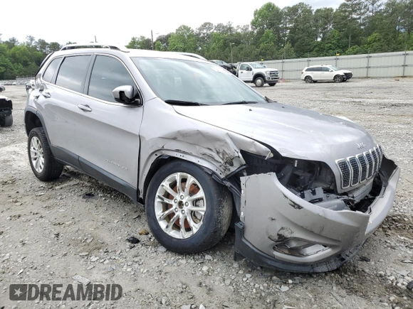 2019 Jeep Cherokee Latitude with VIN 1C4PJLCB5KD419709, listed as a Copart auction lot 54507344 with 97,659 mi miles and Salvage Title. Bid and sale history available at carsss.com. Image 4.