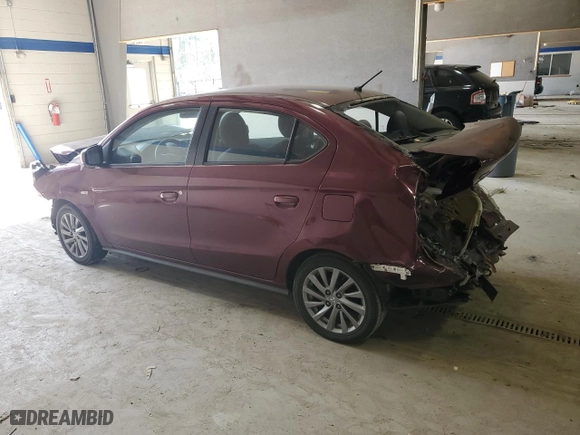 2019 Mitsubishi Mirage G4 ES with VIN ML32F3FJ8KHF16321, listed as a Copart auction lot 46906585 with 50,958 mi miles and Salvage Title. Bid and sale history available at carsss.com. Image 2.