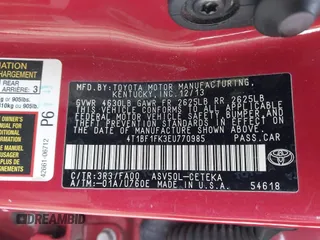 2014 Toyota Camry L with VIN 4T1BF1FK3EU770985, listed as a IAAI auction lot 41896125 with 146,100 mi miles. Bid and sale history available at carsss.com. Image 9.