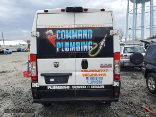 2019 Ram ProMaster Cargo Van with VIN 3C6TRVBG6KE533062, listed as a Copart auction lot 50353874 with 112,446 mi miles and Salvage Title. Bid and sale history available at carsss.com. Image 6.