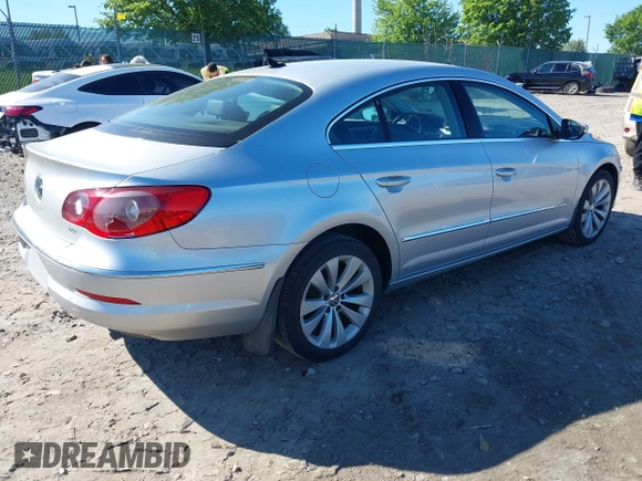 2010 Volkswagen CC Sport with VIN WVWMP7AN9AE541097, listed as a IAAI auction lot 42196803 with 151,297 mi miles and . Bid and sale history available at DreamBid. Image 4.