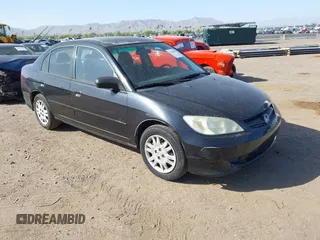 2004 Honda Civic LX z VIN 2HGES16664H554079, wystawiony jako IAAI lot #42249731 z przebiegiem 179 932 mil mil oraz . Historia ofert i sprzedaży dostępna na DreamBid. Obrazek 1.