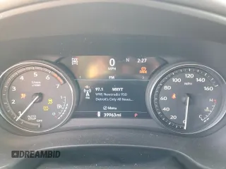 2023 Cadillac XT4 AWD Premium Luxury with VIN 1GYFZDR47PF104600, listed as a Copart auction lot 75868224 with 39,963 mi miles and Non Repairable. Bid and sale history available at carsss.com. Image 9.
