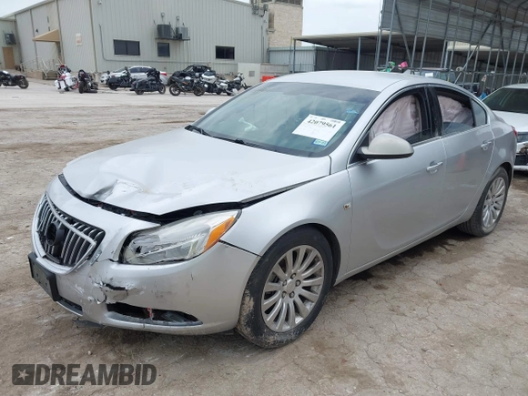 2011 Buick Regal CXL RL3 with VIN W04GR5EC3B1009934, listed as a IAAI auction lot 42079561 with 148,380 mi miles and . Bid and sale history available at DreamBid. Image 17.