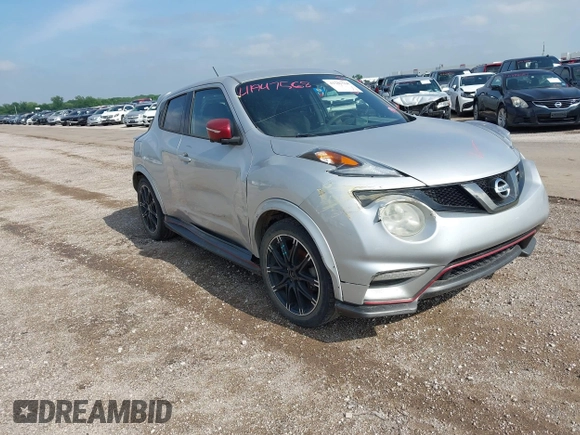 2016 Nissan Juke S with VIN JN8AF5MR1GT605036, listed as a IAAI auction lot 41947568 with 148,047 mi miles and . Bid and sale history available at DreamBid. Image 1.