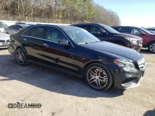 2014 Mercedes-Benz E 550 Sport with VIN WDDHF9BB2EA951053, listed as a Copart auction lot 41611445 with 89,124 mi miles and Salvage Title. Bid and sale history available at DreamBid. Image 4.