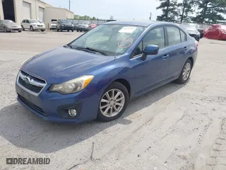2012 Subaru Impreza Sedan 2.0i Premium with VIN JF1GJAC60CH024358, listed as a IAAI auction lot 41733110 with 174,507 mi miles. Bid and sale history available at carsss.com. Image 2.