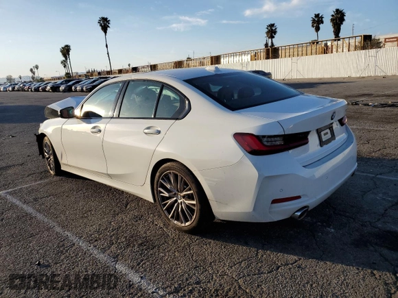 2023 BMW 3 Series 330i with VIN 3MW69FF05P8D73476, listed as a Copart auction lot 44819045 with Not provided miles and Salvage title. Bid and sale history available at DreamBid. Image 2.