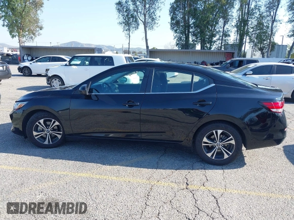 2022 Nissan Sentra SV with VIN 3N1AB8CV2NY241594, listed as a IAAI auction lot 41993360 with 54,857 mi miles and . Bid and sale history available at DreamBid. Image 14.