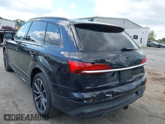 2021 Audi Q7 Premium Plus with VIN WA1LXAF74MD018111, listed as a IAAI auction lot 41967005 with 70,857 mi miles and . Bid and sale history available at DreamBid. Image 3.