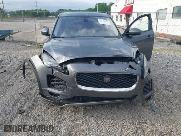 2019 Jaguar E-Pace S with VIN SADFJ2FX0K1Z36984, listed as a IAAI auction lot 42113879 with 52,225 mi miles and . Bid and sale history available at DreamBid. Image 6.