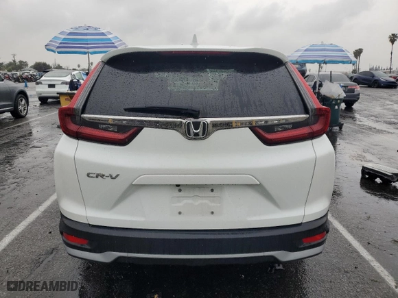 2020 Honda CR-V EX with VIN 7FARW1H51LE000529, listed as a Copart auction lot 47983735 with 71,507 mi miles and Salvage Title. Bid and sale history available at carsss.com. Image 6.