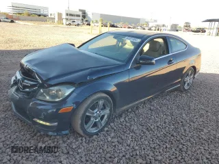 2015 Mercedes-Benz C-Class C 250 with VIN WDDGJ4HB9FG399036, listed as a Copart auction lot 84551464 with 112,503 mi miles and Salvage Title. Bid and sale history available at carsss.com. Image 1.