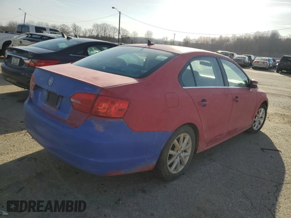 2014 Volkswagen Jetta Sedan SE w/Connectivity with VIN 3VWD07AJ9EM387022, listed as a Copart auction lot 42945433 with 116,278 mi miles and Salvage Title. Bid and sale history available at carsss.com. Image 3.