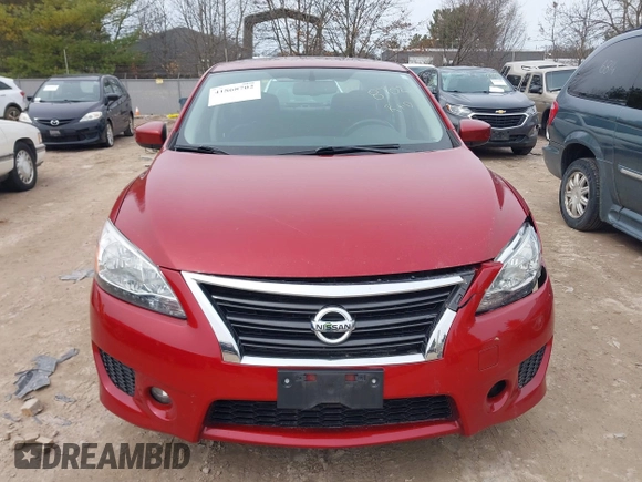 2013 Nissan Sentra SR with VIN 3N1AB7AP4DL778025, listed as a IAAI auction lot 41868702 with 118,166 mi miles and . Bid and sale history available at DreamBid. Image 12.