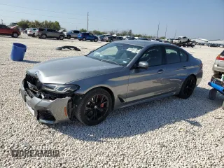 2023 BMW 5 Series 540i with VIN WBA53BJ07PCN20046, listed as a Copart auction lot 50489795 with Not provided miles and Salvage title. Bid and sale history available at DreamBid. Image 1.