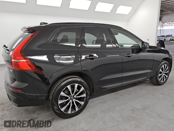 2025 Volvo XC60 Plus with VIN YV4M12RC0S1088355, listed as a Copart auction lot 49228045 with 5,694 mi miles and Clean Title. Bid and sale history available at carsss.com. Image 3.