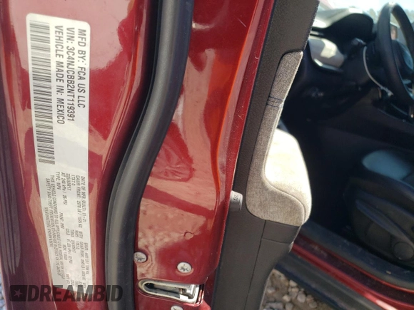 2022 Jeep Compass Latitude with VIN 3C4NJCBB2NT119391, listed as a Copart auction lot 46144465 with 82,636 mi miles and Salvage Title. Bid and sale history available at carsss.com. Image 13.