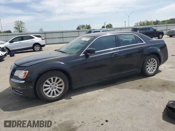 2013 Chrysler 300 with VIN 2C3CCAAGXDH520556, listed as a Copart auction lot 51050035 with 183,167 mi miles and Salvage Title. Bid and sale history available at carsss.com. Image 1.