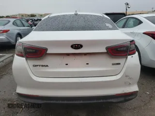 2015 Kia Optima Hybrid with VIN KNAGM4ADXF5078712, listed as a Copart auction lot 44864635 with 116,717 mi miles and Salvage Title. Bid and sale history available at carsss.com. Image 6.