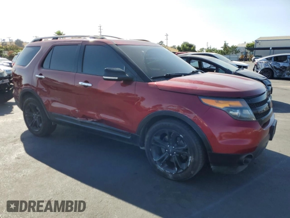 2013 Ford Explorer Sport с VIN 1FM5K8GT6DGC20086, выставлен на аукционе Copart как лот 59526945 с пробегом 145 021 миль миль и Списание • Salvage title. История ставок и продаж доступна на DreamBid. Изображение 4.
