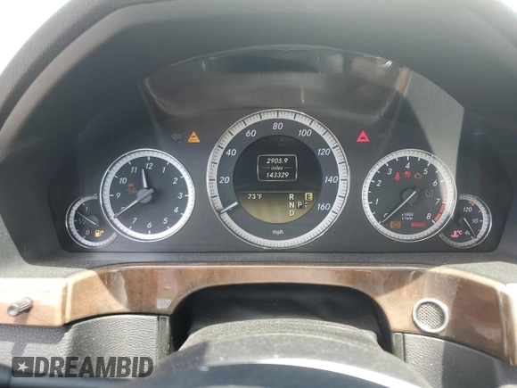 2012 Mercedes-Benz E 350 Luxury with VIN WDDHF8JB5CA604521, listed as a Copart auction lot 58157185 with 143,329 mi miles and Clean title. Bid and sale history available at DreamBid. Image 9.