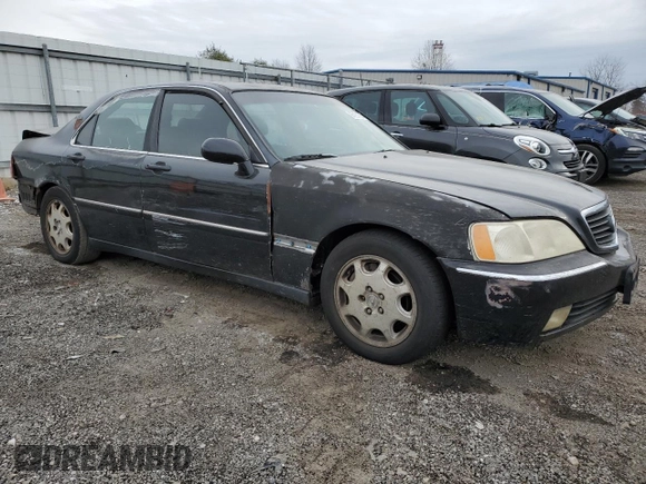 2000 Acura RL w/Navigation System z VIN JH4KA9662YC012617, wystawiony jako Copart lot #85901934 z przebiegiem Nie podano mil oraz Szkoda całkowita • Salvage title. Historia ofert i sprzedaży dostępna na DreamBid. Obrazek 4.