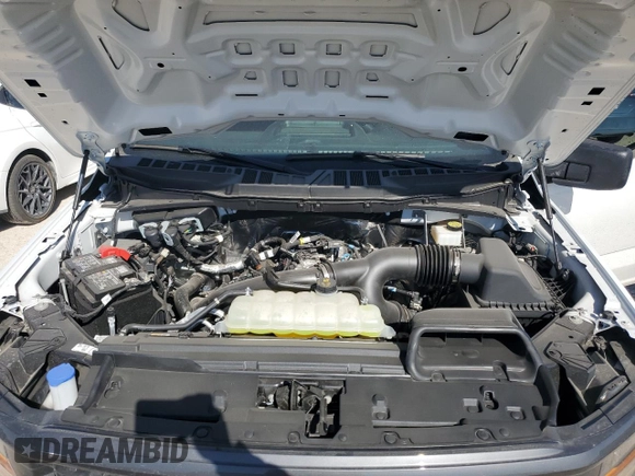 2024 Ford F-150 STX with VIN 1FTEW2KP7RKE59053, listed as a Copart auction lot 49774255 with 3,804 mi miles and Salvage Title. Bid and sale history available at carsss.com. Image 11.