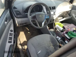 2017 Hyundai Accent SE with VIN KMHCT4AE5HU173728, listed as a Copart auction lot 48730645 with 0 mi miles and Non Repairable. Bid and sale history available at carsss.com. Image 8.