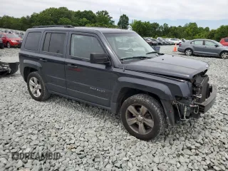 2014 Jeep Patriot Latitude with VIN 1C4NJRFB2ED718259, listed as a Copart auction lot 58095825 with 116,665 mi miles and Salvage title. Bid and sale history available at DreamBid. Image 4.