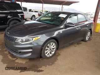 2017 Kia Optima EX with VIN 5XXGU4L36HG125627, listed as a IAAI auction lot 41949580 with 123,548 mi miles. Bid and sale history available at carsss.com. Image 17.