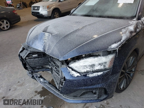 2022 Audi A5 Sportback Premium Plus z VIN WAUCBCF57NA005917, wystawiony jako IAAI lot #41362046 z przebiegiem 28 224 mil mil oraz . Historia ofert i sprzedaży dostępna na DreamBid. Obrazek 6.