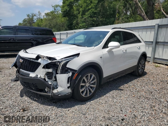 2019 Cadillac XT4 FWD Sport z VIN 1GYFZER47KF187301, wystawiony jako Copart lot #57715115 z przebiegiem 64 246 mil mil oraz Szkody całkowita. Historia ofert i sprzedaży dostępna na DreamBid. Obrazek 1.