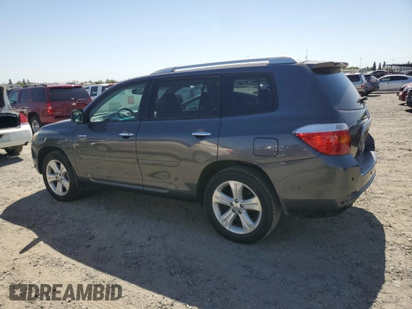 2010 Toyota Highlander Limited with VIN 5TDDK3EH6AS002572, listed as a Copart auction lot 55989285 with 197,536 mi miles and Salvage title. Bid and sale history available at DreamBid. Image 2.