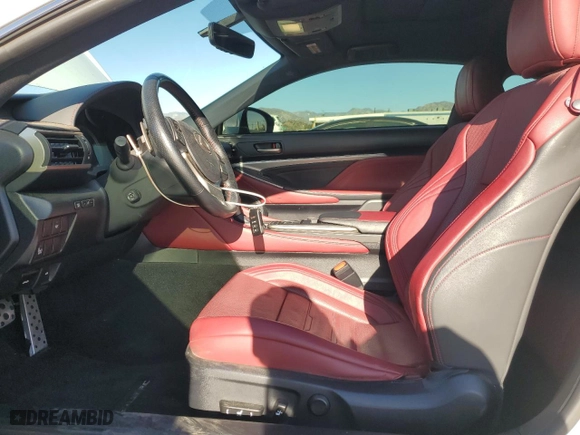 2015 Lexus RC 350 with VIN JTHSE5BC1F5003398, listed as a Copart auction lot 88545565 with 93,749 mi miles and Salvage Title. Bid and sale history available at carsss.com. Image 7.