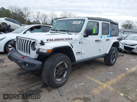 2022 Jeep Wrangler Unlimited Rubicon z VIN 1C4HJXFN4NW123610, wystawiony jako IAAI lot #41396002 z przebiegiem 45 083 mil mil oraz . Historia ofert i sprzedaży dostępna na DreamBid. Obrazek 17.