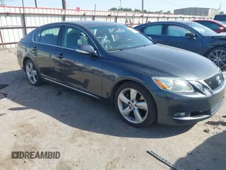 2008 Lexus GS 350 with VIN JTHBE96S280029162, listed as a IAAI auction lot 41745296 with 195,607 mi miles. Bid and sale history available at carsss.com. Image 1.