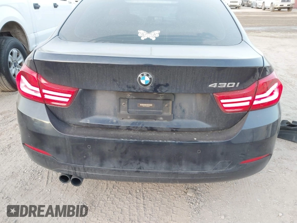 2018 BMW 4 Series 430i with VIN WBA4J1C5XJBG80412, listed as a IAAI auction lot 41788641 with 116,464 mi miles and . Bid and sale history available at carsss.com. Image 20.