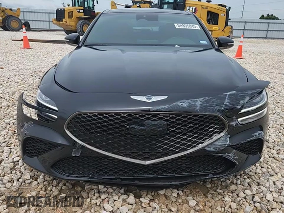 2023 Genesis G70 2.0T with VIN KMTG34TA8PU120473, listed as a Copart auction lot 60895045 with 38,393 mi miles and Salvage title. Bid and sale history available at DreamBid. Image 13.