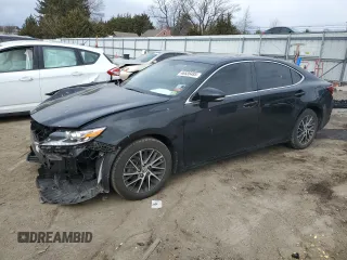 2016 Lexus ES with VIN JTHBK1GG8G2219815, listed as a Copart auction lot 46536485 with 59,436 mi miles and Salvage Title. Bid and sale history available at carsss.com. Image 1.