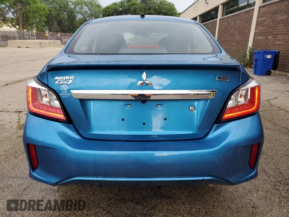 2024 Mitsubishi Mirage ES with VIN ML32FUFJ0RHF07709, listed as a Copart auction lot 66432275 with 17,950 mi miles and Clean title. Bid and sale history available at DreamBid. Image 6.