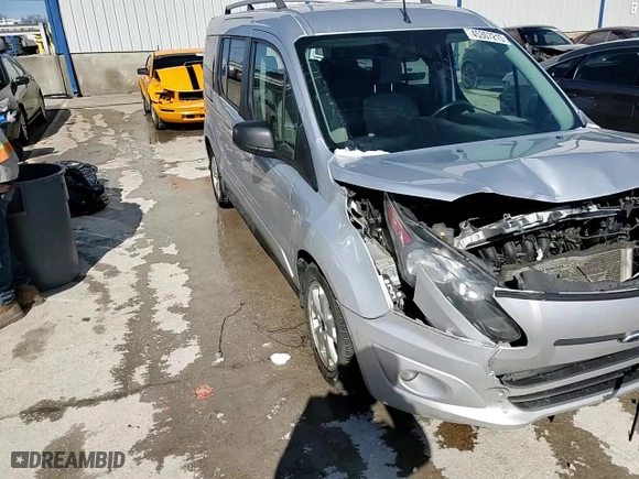 2015 Ford Transit Connect Wagon XLT with VIN NM0GE9F79F1197730, listed as a Copart auction lot 45307215 with 149,511 mi miles and Non Repairable. Bid and sale history available at carsss.com. Image 14.
